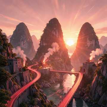 鸡鸣三省川滇黔-suno原创