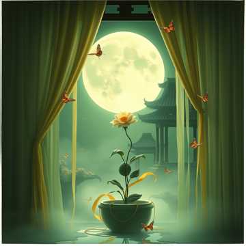 《薄幸·闭月羞花》-suno原创