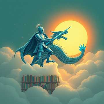 AI骑士与数据恶龙-suno原创