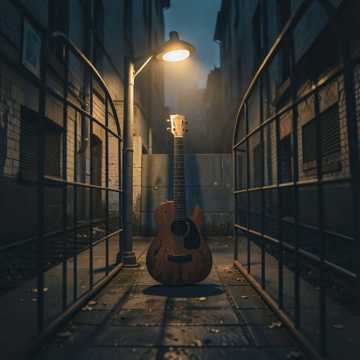 Streetlight at the Alley-suno原创