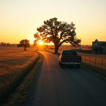 Homeward Evening Wind-suno原创