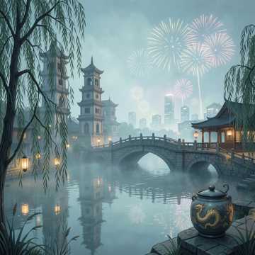 柳韵千年 词：鹤鸣-suno原创