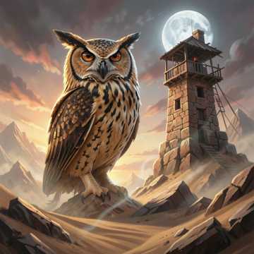 大漠鹰鸮-suno原创