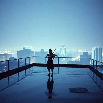 Running in the Starlight Rain-suno原创