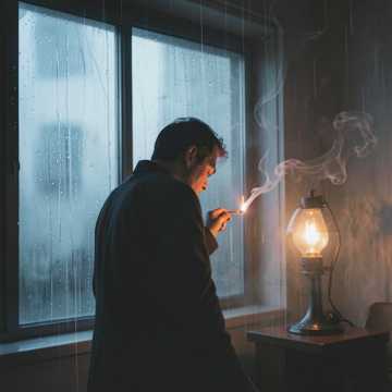 烟圈绕过夜的寒-suno原创