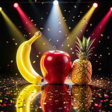《香蕉、苹果和菠萝》-suno原创