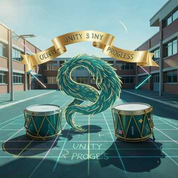 《操场上的金色鼓点》-suno原创