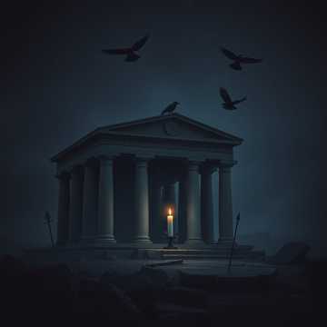 铁枪庙，寒鸦啼-suno原创