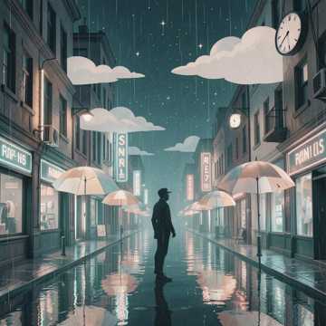 雨巷街灯-suno原创