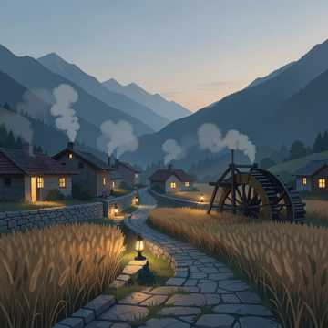 记忆中的山村-suno原创