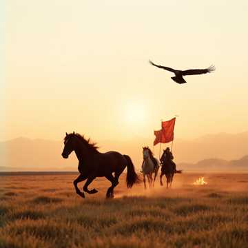 草原豪情谣-suno原创