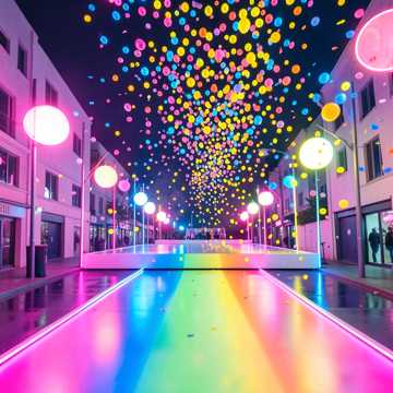 夏日狂欢，需要歌词积极向上充满激情，用最简短，简单的词组，进行重复排列，简单洗脑的英文歌词，-suno原创